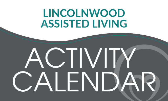 Assisted Living Activity Calendar